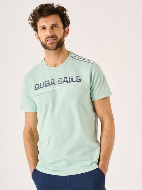 Wetherall X-Series Quba Sails Mint Green T-Shirt 