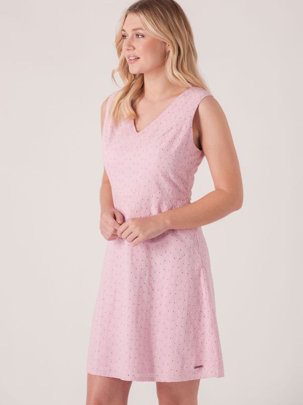 Wendy Broderie Dress - Pink Nectar | Quba & Co Dresses and Skirts