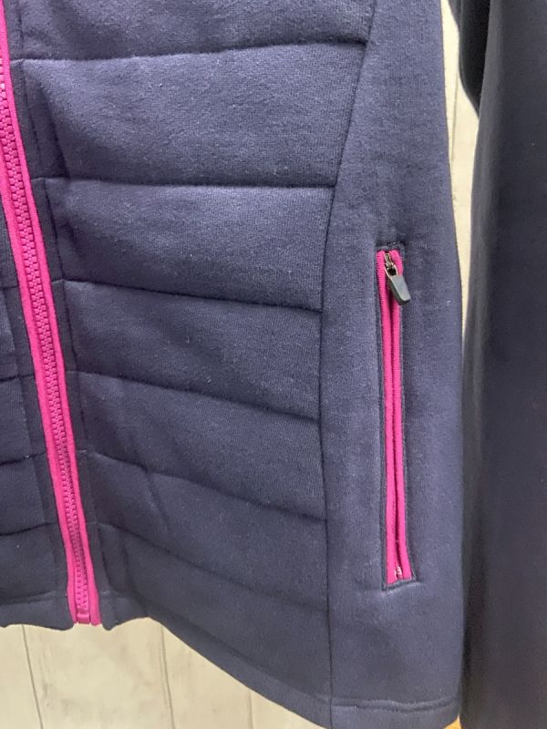 Deep Navy X-Series Zip Through Sweatshirt - Willet