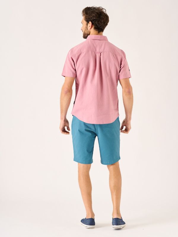 Winsham Short Sleeve Pink Shirt
