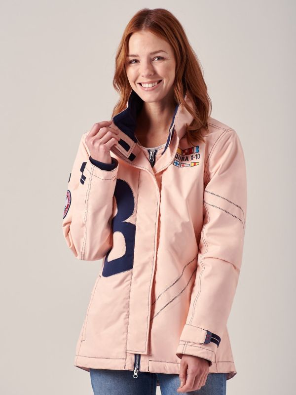 Ladies PINK New X10 Heritage Waterproof Jacket | Quba & Co