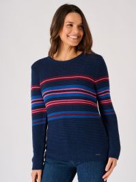 Cobalt checkered Jumper