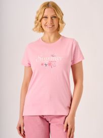 Pink Summer Graphic T-Shirt – Ave