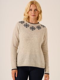 Gray Snowflake Jumper Borel