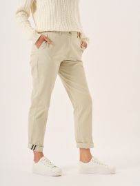 Stone Chino Trousers - Carlyne