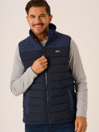 X-Series Usher Ultra Light Padded Gilet Dark Navy Lightweight