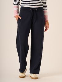 Navy Straight Leg Jog Pants - Frankie