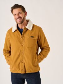Ochre Borg Lined Lifestyle Canvas Jacket - Jaxon