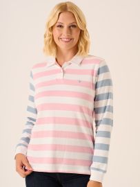 Striped Pink and Blue Rugby Shirt Kai
