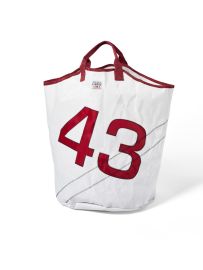 White And Red Laundry Bag - Maren