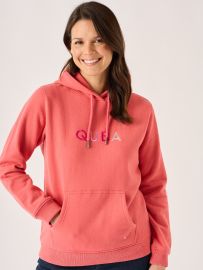 Leonora Classic Hoodie in Coral