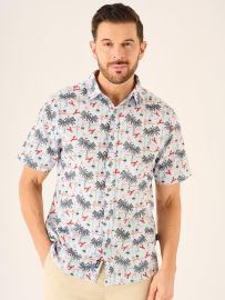 Leyton Lifestyle Lobster Print Multicoloured Shirt 