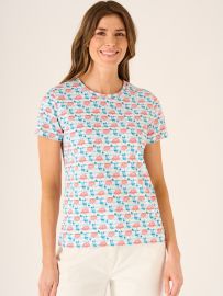 Nadeen Multicoloured Coral Print T-Shirt