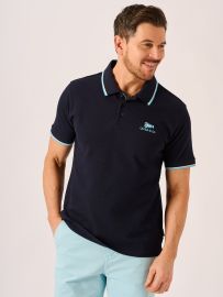 Dark Navy Lifestyle Polo - Pavin