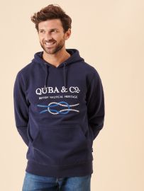 navy, graphic, hoody, hoodie, jumper, sweatshirt, hooded, embroidered, branded, front pocket