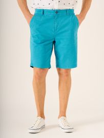 Sandre Lifestyle Chino Shorts In Mid Blue