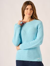 Bluebell Tape Yarn Knit Jumper – Suki