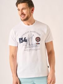 White Yacht Club T-Shirt - Tolson