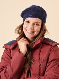 ladies hat, ladies knitted at, navy hat, hat, womens hat, womens knitted hat