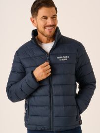 Dark Navy Ultra Light Padded Jacket X-Series Uberto