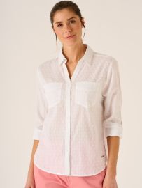 Wilna Dobby Shirt In White