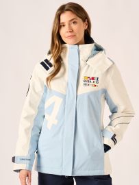 X-10 Ladies Heritage Jacket Blue And White