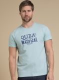 Driven Men's Graphic T-Shirt - Harbour Green | Quba & Co Summer Essentials