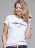 X102 Ladies X-Series Graphic T-Shirt - White | Quba & Co