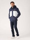 X-Series waterproof navy and white QUBA: Sails jacket 