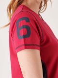 x-series, ladies t-shirt, ladies x-series, ladies x-series t-shirt, red top, ladies red t-shirt, ladies sports top, ladies top, top for women, quba top, womens t-shirt, gifts for her