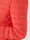 pink, orange, red, coral, padded jacket, puffer jacket, uld, coat, lighweight, 