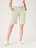 ladies shorts, ladies green shorts, ladies chino shorts. women's chino shorts, women's shorts, green shorts
