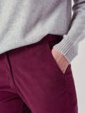 Delancey AUBERGINE Babycord Trousers