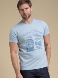 Dinghy Print Tee - Pool Blue | Quba & Co TShirts