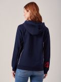 Fernanda NAVY X-Series Full Zip Sweatshirt | Quba & Co 