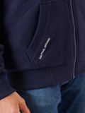 navy, zip through, hoody, hooded sweatshirt, contrasting features, x-series, sport, faux fur lined, fleece, winter, jacket