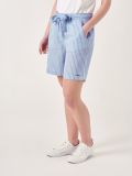 Gwen BLUE Stripe Shorts | Quba & Co