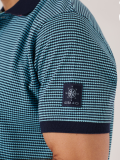 men's polo, blue, short sleeve polo, polo shirt, collar