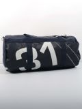 sail cloth, barrel bag, zig zag stitching, x-series, travel bag, hold all, gift, luggage, navy