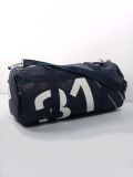 sail cloth, barrel bag, zig zag stitching, x-series, travel bag, hold all, gift, luggage, navy