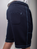 navy, contrast stitching, lifestyle, fleece, shorts, sweat shorts, casual wear