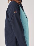Impatien NAVY AQUA BLUE X-Series Softshell Jacket | Quba & Co