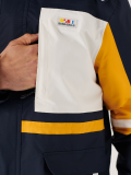sailing jacket, coat, outerwear, navy, x-series, yellow, white, waterproof, sport