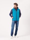 gilet, padded, teal, navy, layer, bodywarmer, outerwear, sporty, sport, x-series