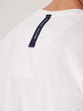 white t shirt, t shirt, basic, location, white, graphic, salcombe