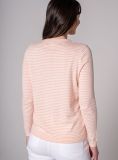 Lotus Striped Jumper - Peony Pink | Quba & Co Knitwear