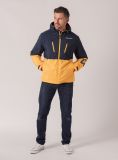 Magnus X-Series Jacket - Navy/Yellow | Quba & Co Outerwear