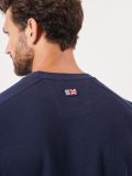 navy, deep blue, x-series, simple, basic, ribbed, long sleeve, t-shirt, top, tee