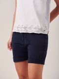 Orla NAVY Chino Shorts | Quba & Co 