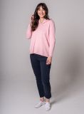 Paisley Shawl Neck Jumper - Pink Nectar | Quba & Co Knitwear